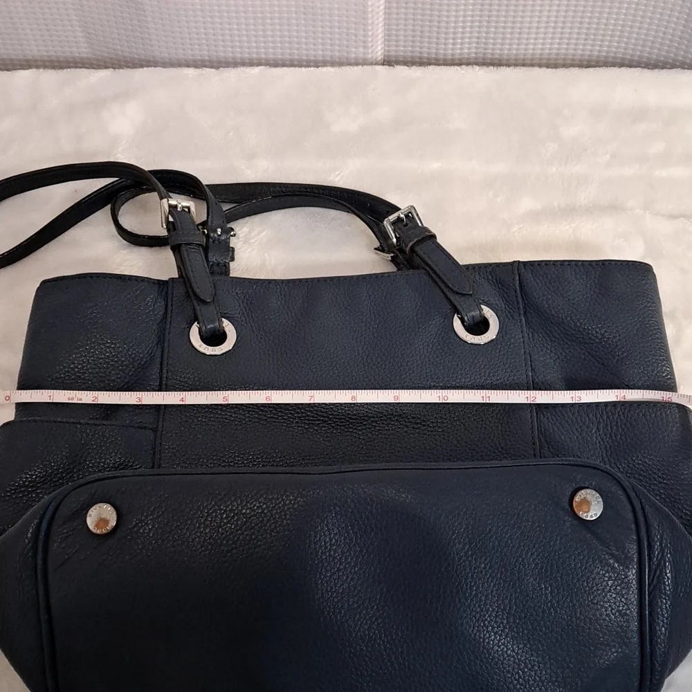 Michael Kors- Authentic Navy Leather Bag